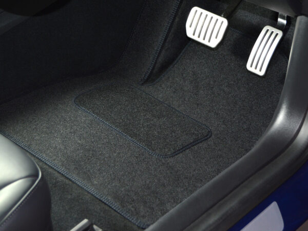 Multiera Audi S4 2008-2016 Car Mats | Black Motor with Trim & Heelpad